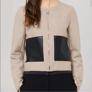 Sandro Paris Linen Jacket